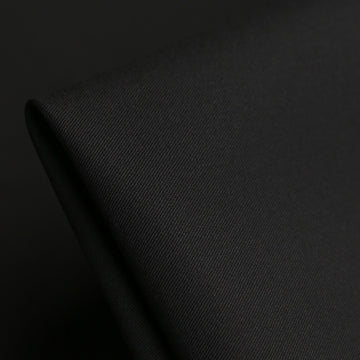 Taka Black Stretch Brushed Moleskin Cotton