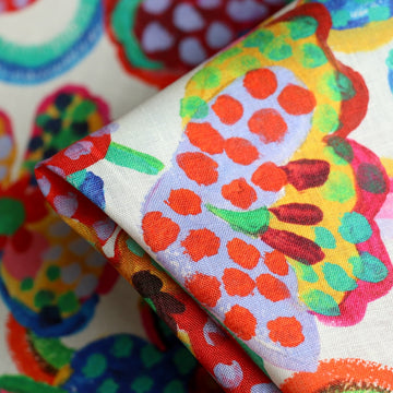 Fauvism Floral - Liberty Sycamore Linen