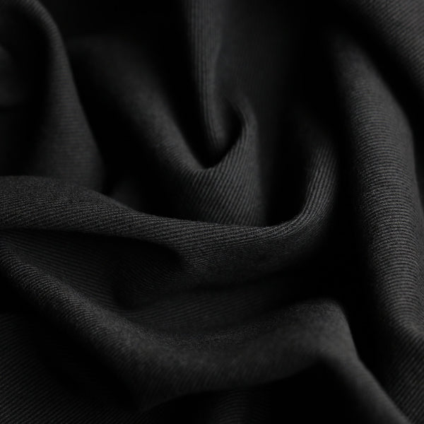 Kori Black - Washed Organic Cotton Drill