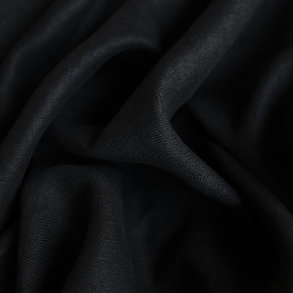 Belle Black Linen - Washed Finish