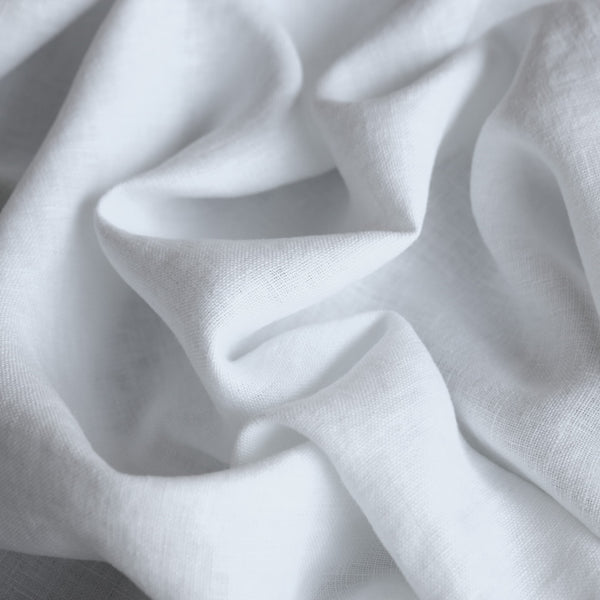 Belle White Linen - Washed Finish