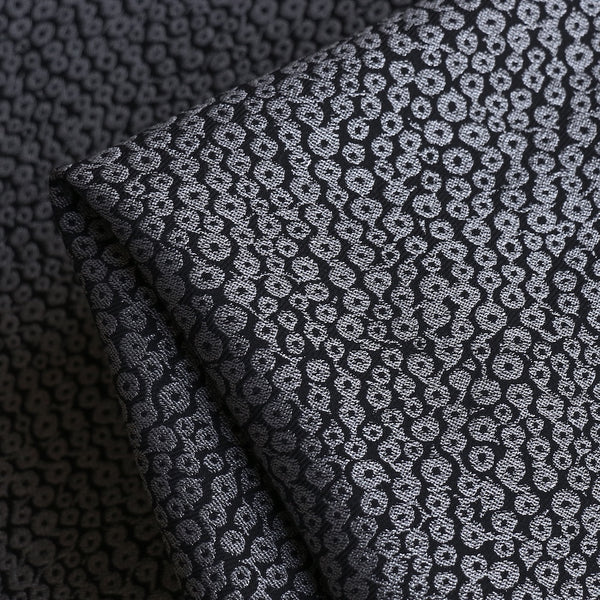 Mani Nero/Silver Jacquard