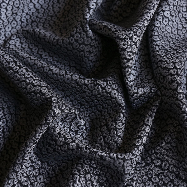 Mani Nero/Silver Jacquard