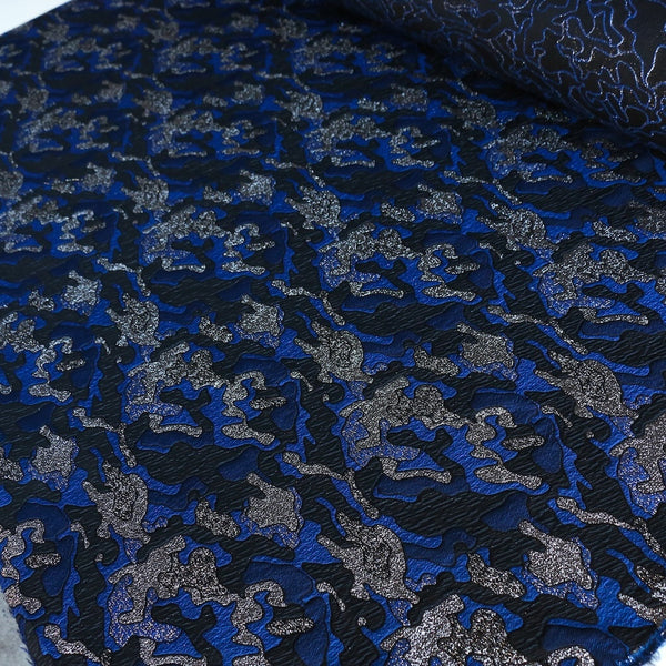 Faire Cobalt Jacquard