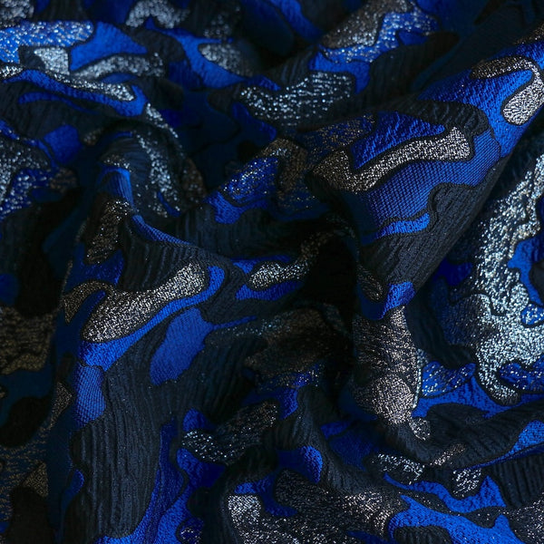 Faire Cobalt Jacquard