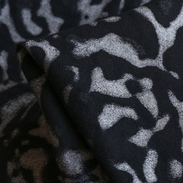 Tocca Nero Felted Wool Jacquard