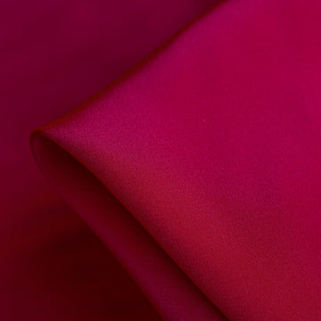 Silk Crepe De Chine - Crimson
