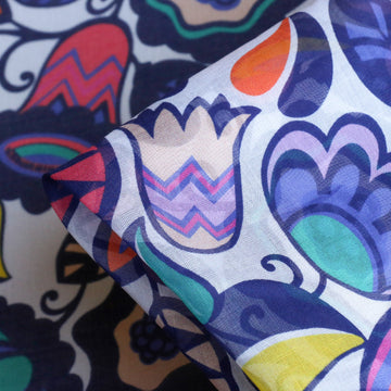 Nouveau Floral  - Liberty Fabrics - Chloe Cotton Chiffon