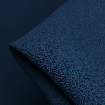 Motiv Denim Blue Wool Crepe