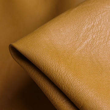 Saffron Faux Leather