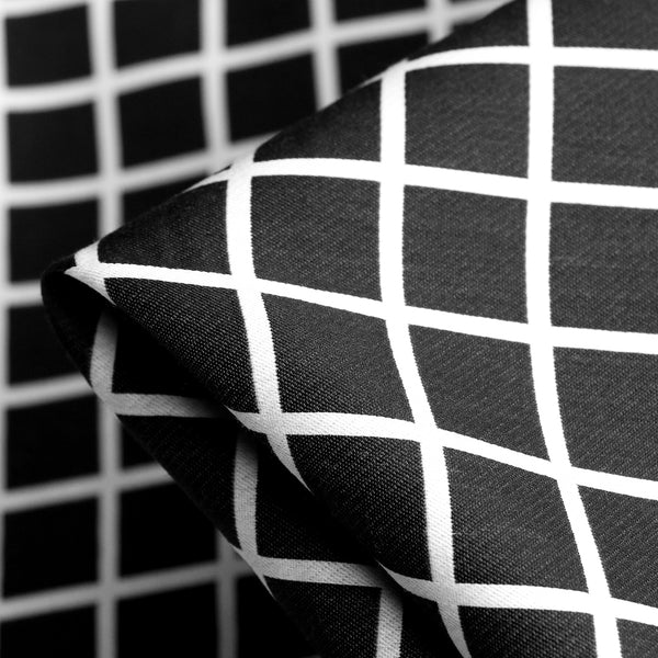 Blackout Grid Jacquard