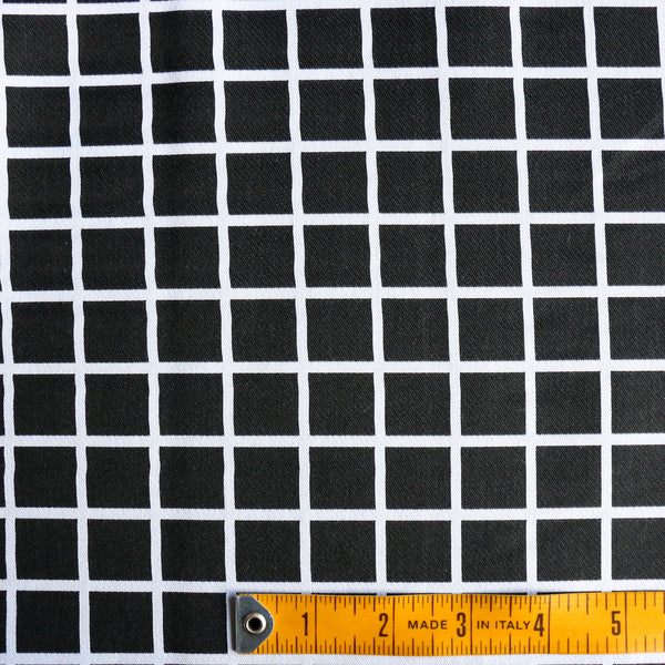 Blackout Grid Jacquard