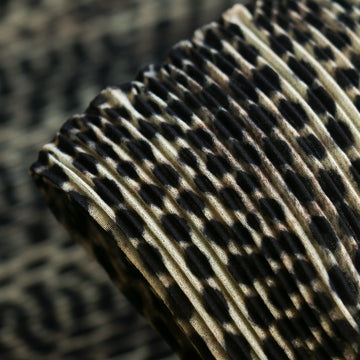 Plisse Leopardo - Leopard Spot Georgette