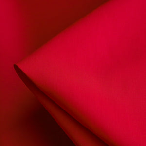 Adele Red Poplin
