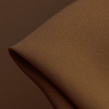 Cady Caramel Satin-Backed Crepe