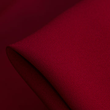 Cady Cherry Satin-Backed Crepe