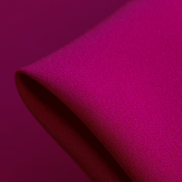 Cady Fuchsia Satin-Backed Crepe