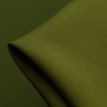 Cady Juniper Green Satin-Backed Crepe