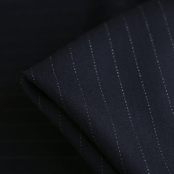 Roma Stripe - Navy Pinstripe