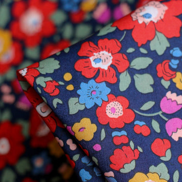 Betsy Meadow Navy - Liberty Tana Lawn™