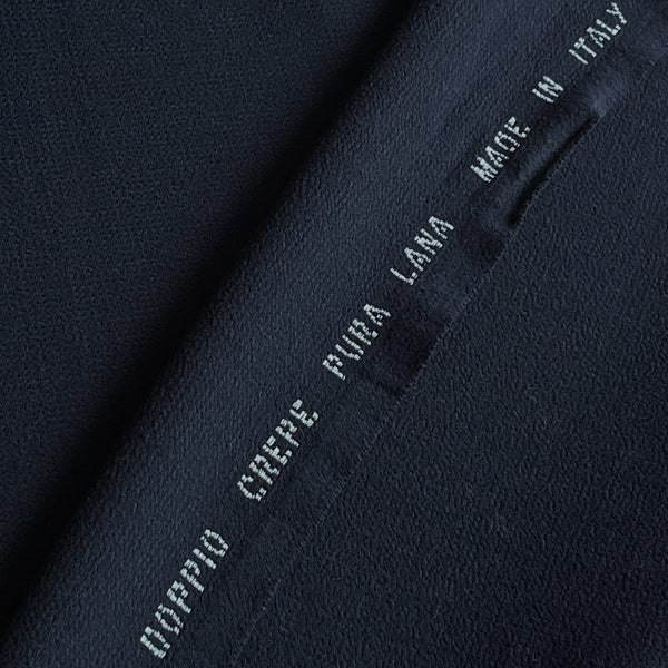 Doppio Crepe French Navy