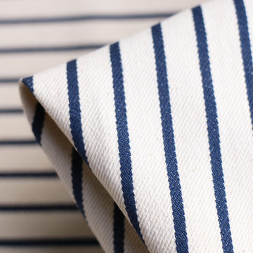 Mia Denim - Natural/Navy Stripe