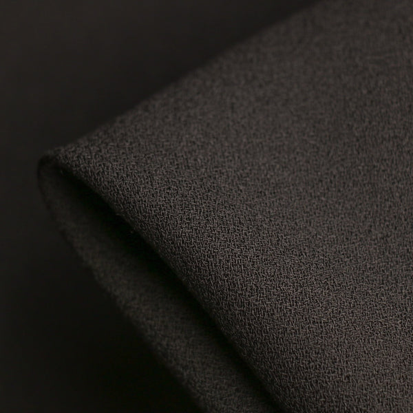 Motiv Carbone Grey Wool Crepe