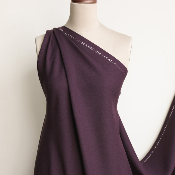 Motiv Prugna Wool Crepe