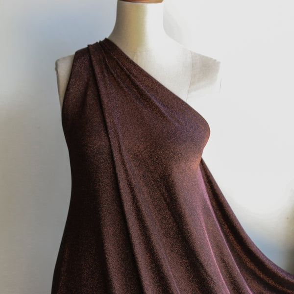 Lurex Jersey Espresso