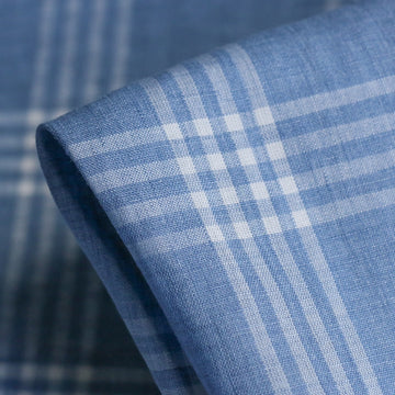 Remnant of Cielo Check Linen