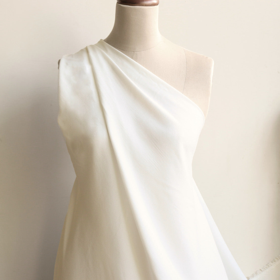 satin backed crepe dress fabric Dark Blue Crepe Back Satin Bridal Fabric for wedding dresses, decorations, drapes, crafts crepeback by the yard