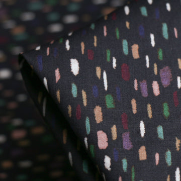 Multi Rain Spot Stretch Cotton