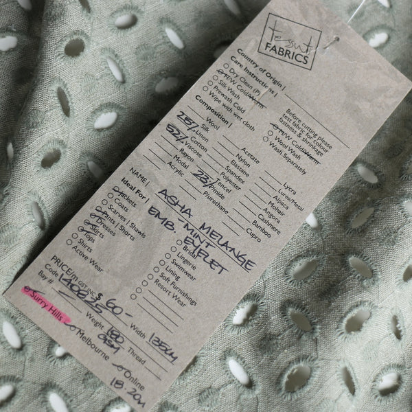 Asha Melange Mint