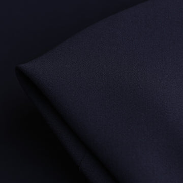 Monika Navy Crepe Stretch Cady