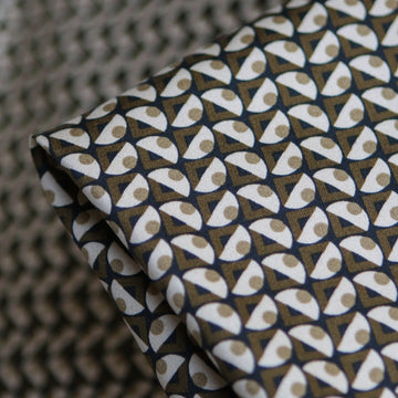 Delva Nero/Olive Stretch Cotton