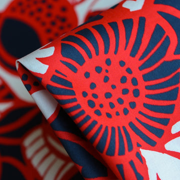 Kicho Bloom Cotton Sateen finish