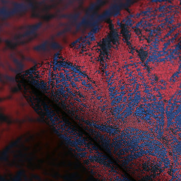 Daria Jacquard Red/Navy