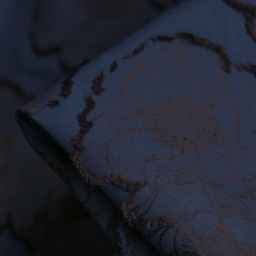 Mani Fiori Jacquard Navy/Black