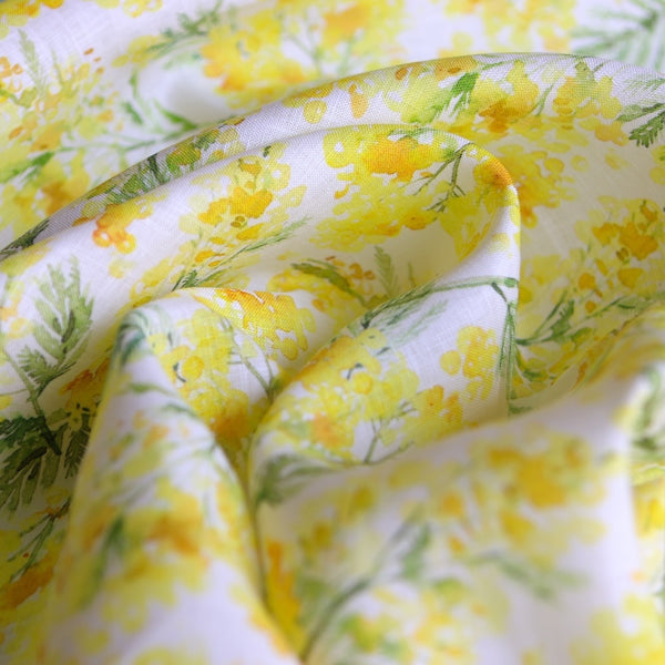Wattle Song Printed Linen