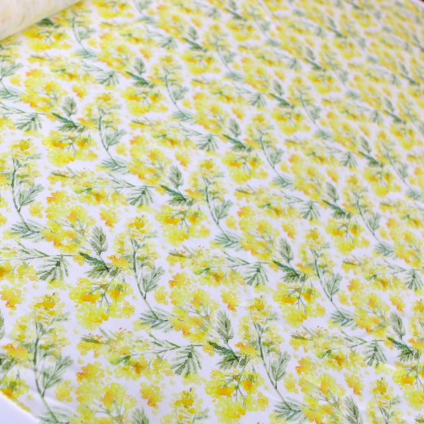 Wattle Song Printed Linen