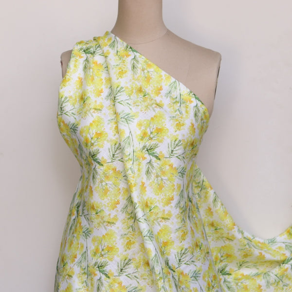 Wattle Song Printed Linen