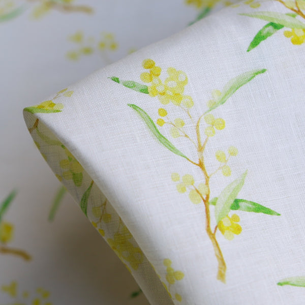Bush Blossom Printed Linen