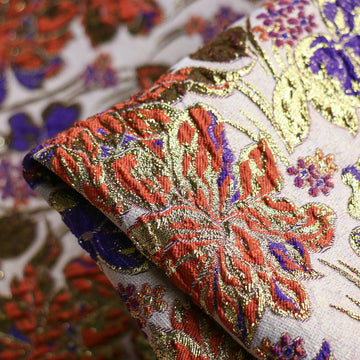 Violas Gold Jacquard