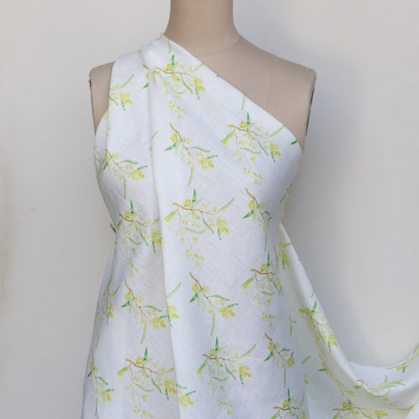Bush Blossom Printed Linen