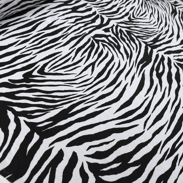 Cat Stripes - Silk Crepe De Chine