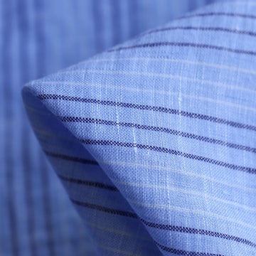 Gigi Blu Stripe Linen