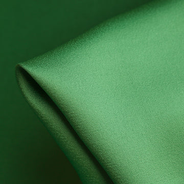 Julia Cady Kelly Green Satin-Backed Crepe