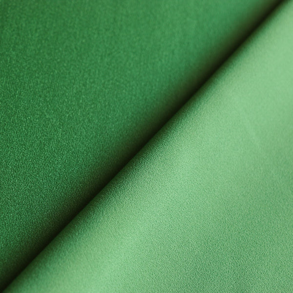 Remnant of Julia Cady Kelly Green Satin-Backed Crepe