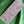 Remnant of Julia Cady Kelly Green Satin-Backed Crepe