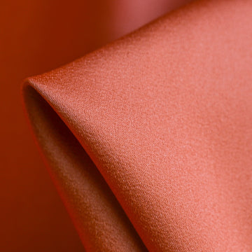Julia Cady Clay Satin-Backed Crepe